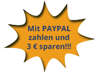 Zahlung mit Paypal und Gutscheincode