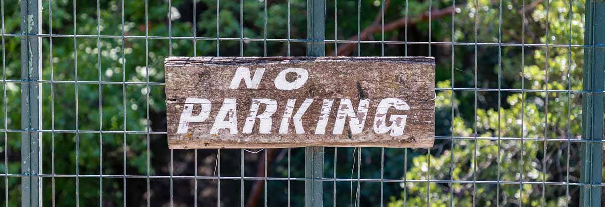 No Parking für Anwohner in Borgfelde