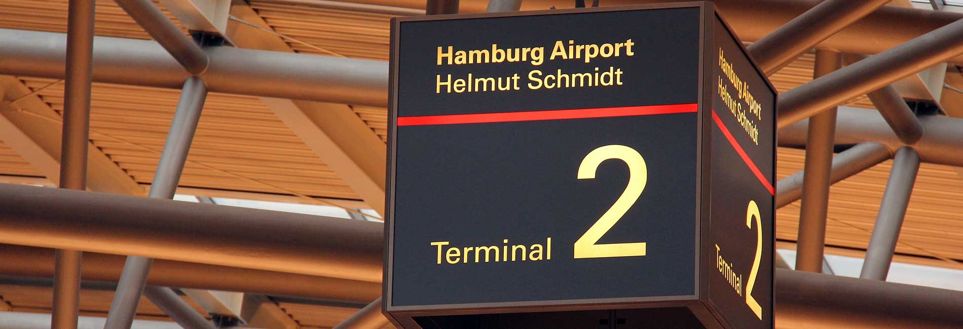 Terminal 2 of Airport Hamburg